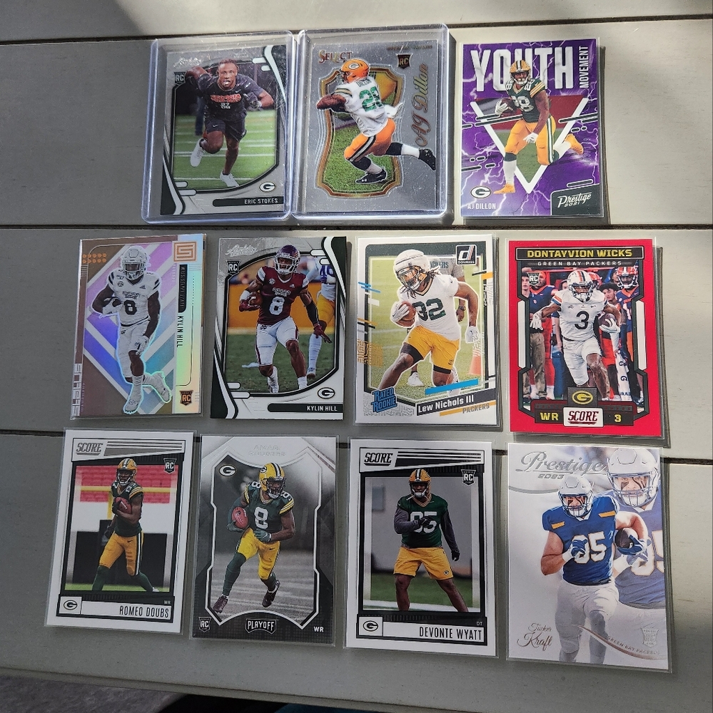 Green Bay Packers Rookies x11